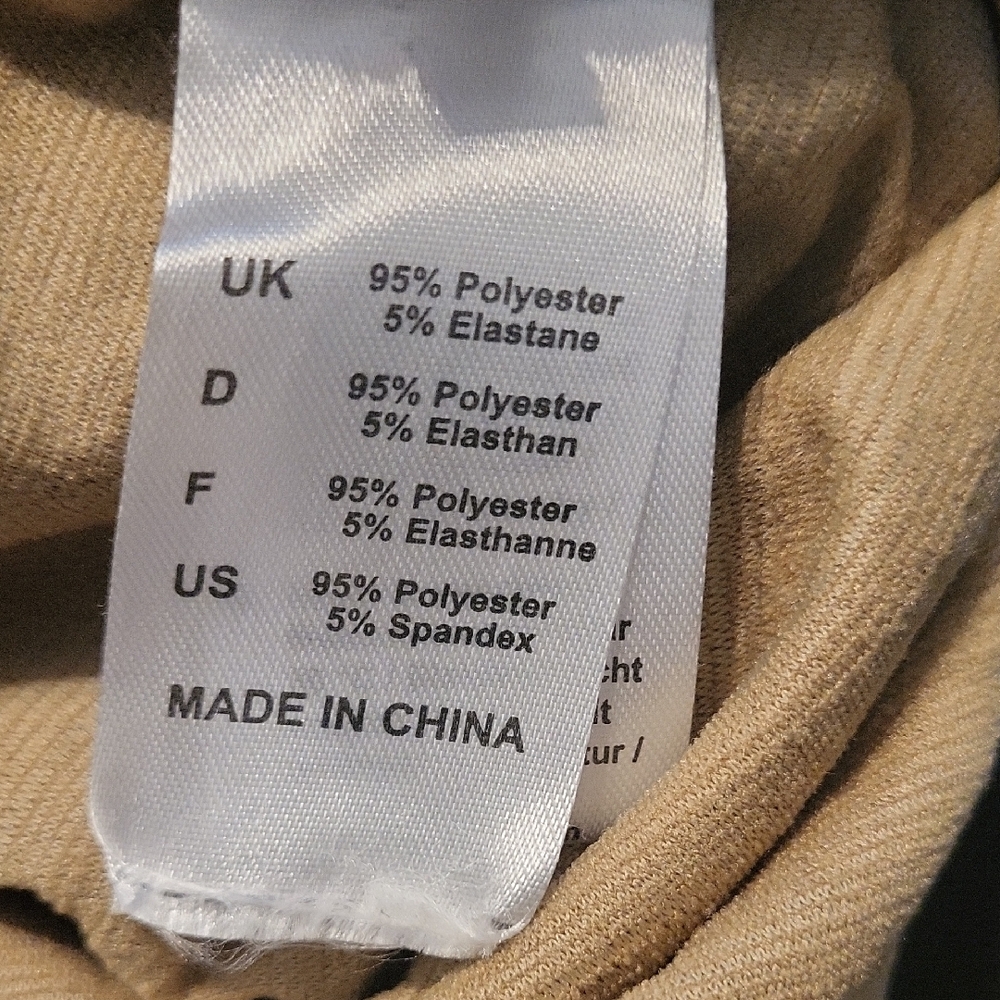 DJT Tan Textured Top - Picture 6 of 6